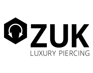 ZUK Luxury Piercing. Titanium, Gold and Swarovski Jewels