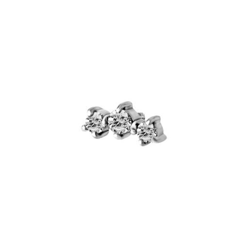 Top de acero 316L con 3 Swarovski®