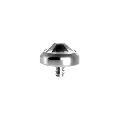 Top de titanio con 1 Swarovski®