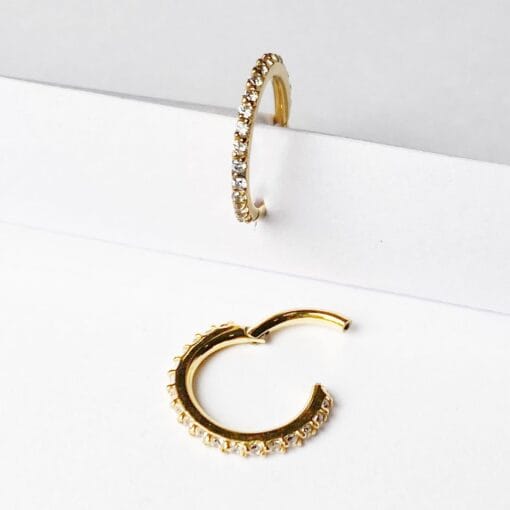 Piercing de oro para nariz
