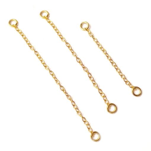 Cadena conectora de oro