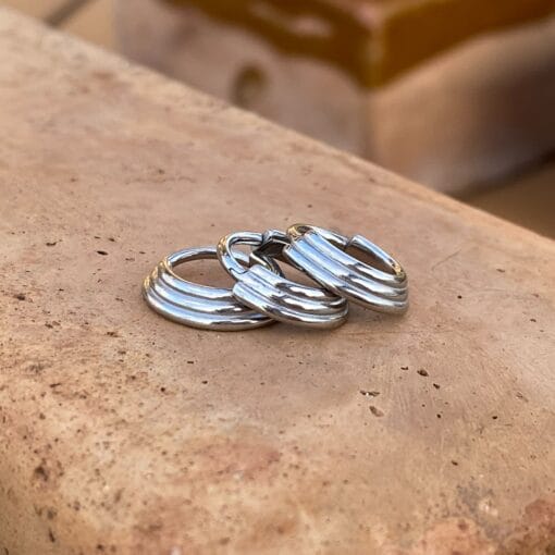 Aro clicker de acero para septum - Imagen 4